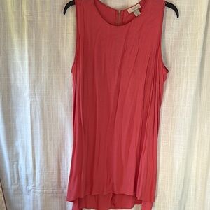 LOFT Pink Sleeveless Tunic